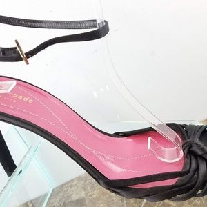 Kate Spade Italy Black Slingback High Heels 10